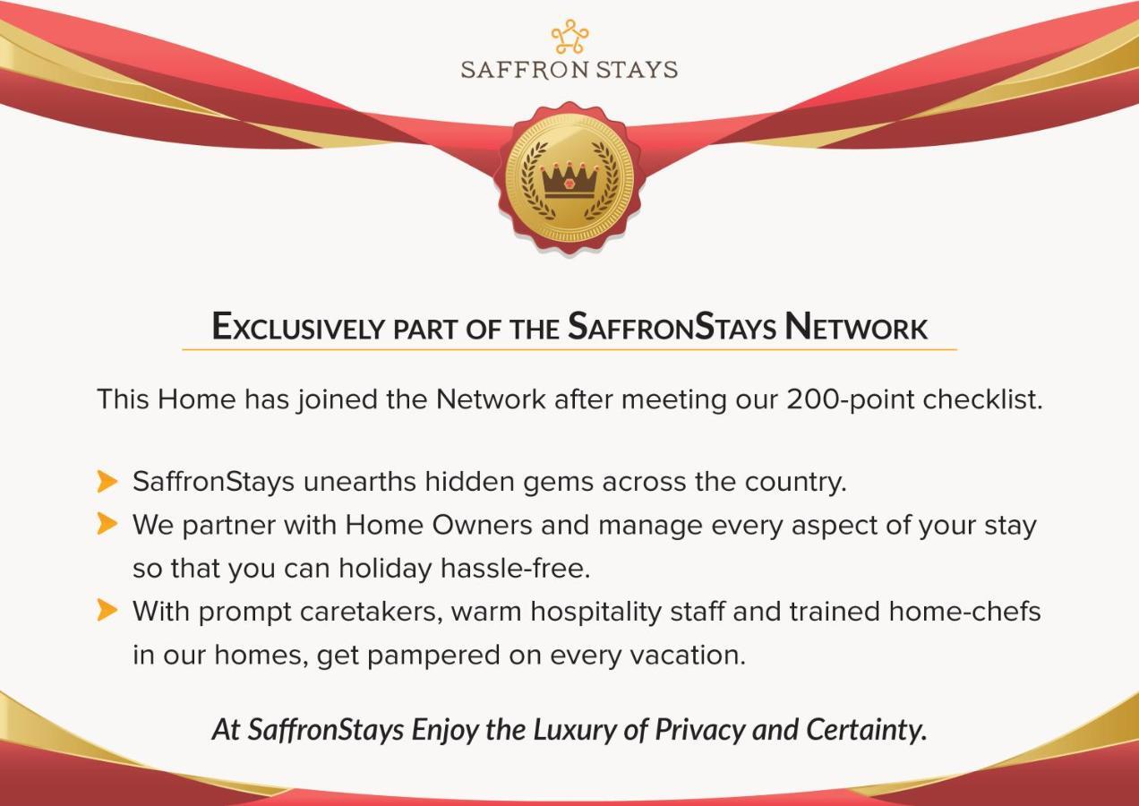 Saffronstays Aspen, Lonavala - Luxury Pool Villa With Games And Tv Room Near Bhushi Dam ภายนอก รูปภาพ